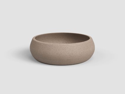 Mísa/květináč HEMERA, 29 cm, keramika, šedá