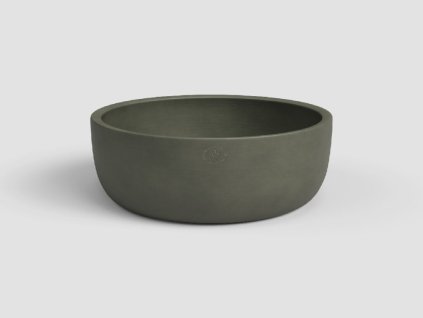 Mísa/květináč URANIA, 30 cm, keramika, zelená