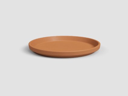 Miska pod květináč pr.17x3 cm, NATURAL, terakota