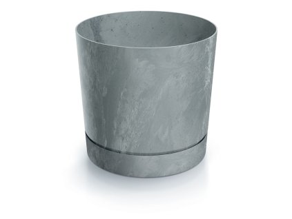 kvetinac tubo p beton effect 14 8 cm barva seda