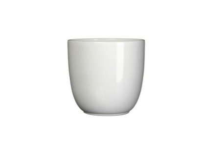 22761 keramicky obal basic 25 cm bila