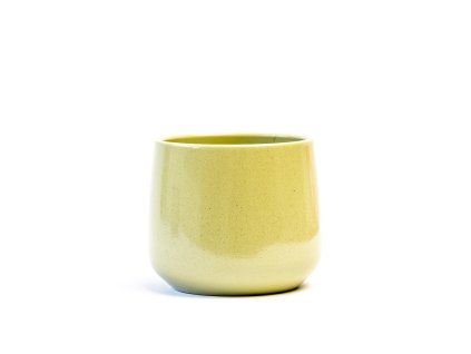 Keramický obal BERLIN 11 cm, zelená lesklá