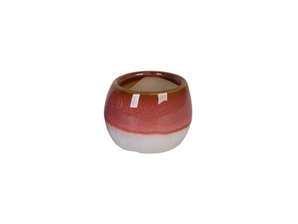 Keramický obal RABAT 6 cm, bílá/červená