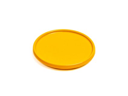 Talířek pod kokedamu, průměr 10 cm, žlutá