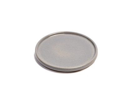 Talířek pod kokedamu, průměr 10 cm, šedá