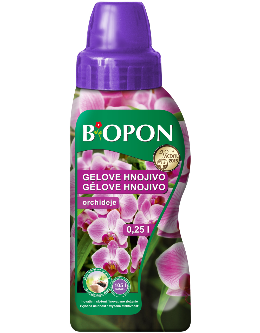 Gelové hnojivo Bopon pro orchideje 0,25 l