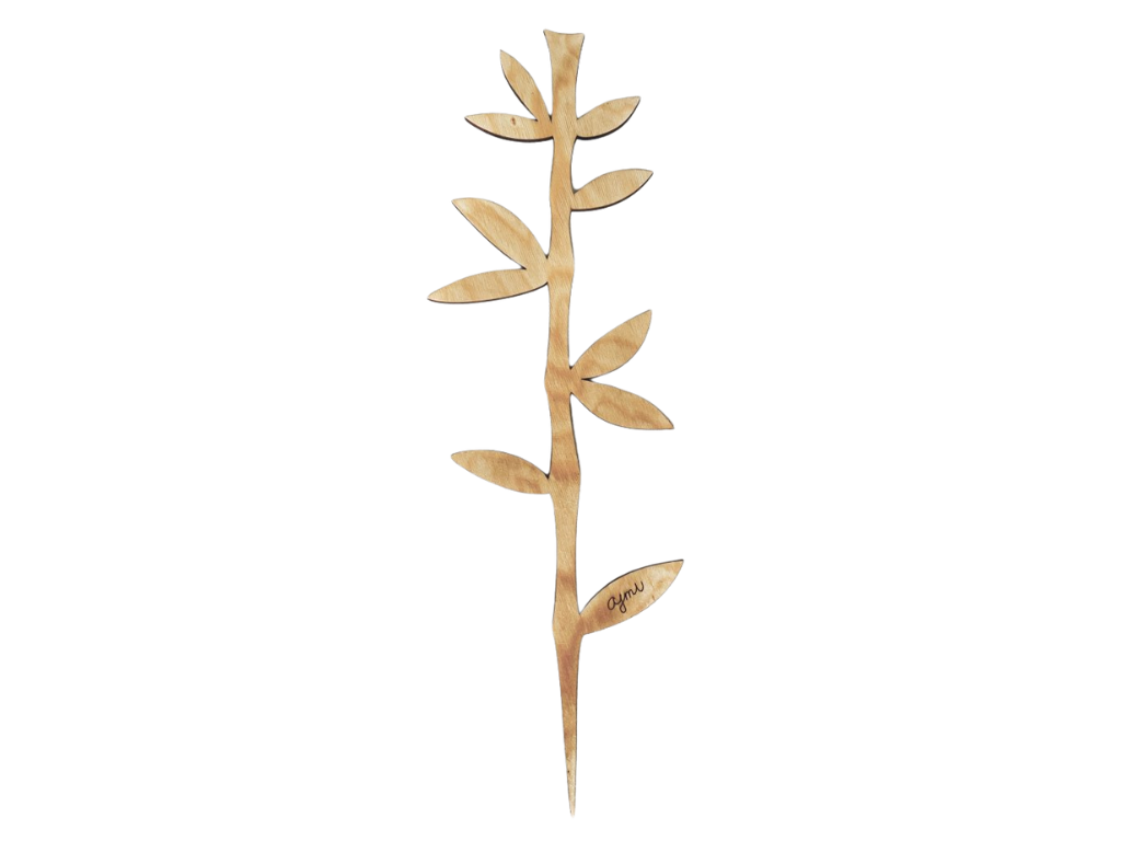 Vzpěra k rostlinám Bamboo 30 cm