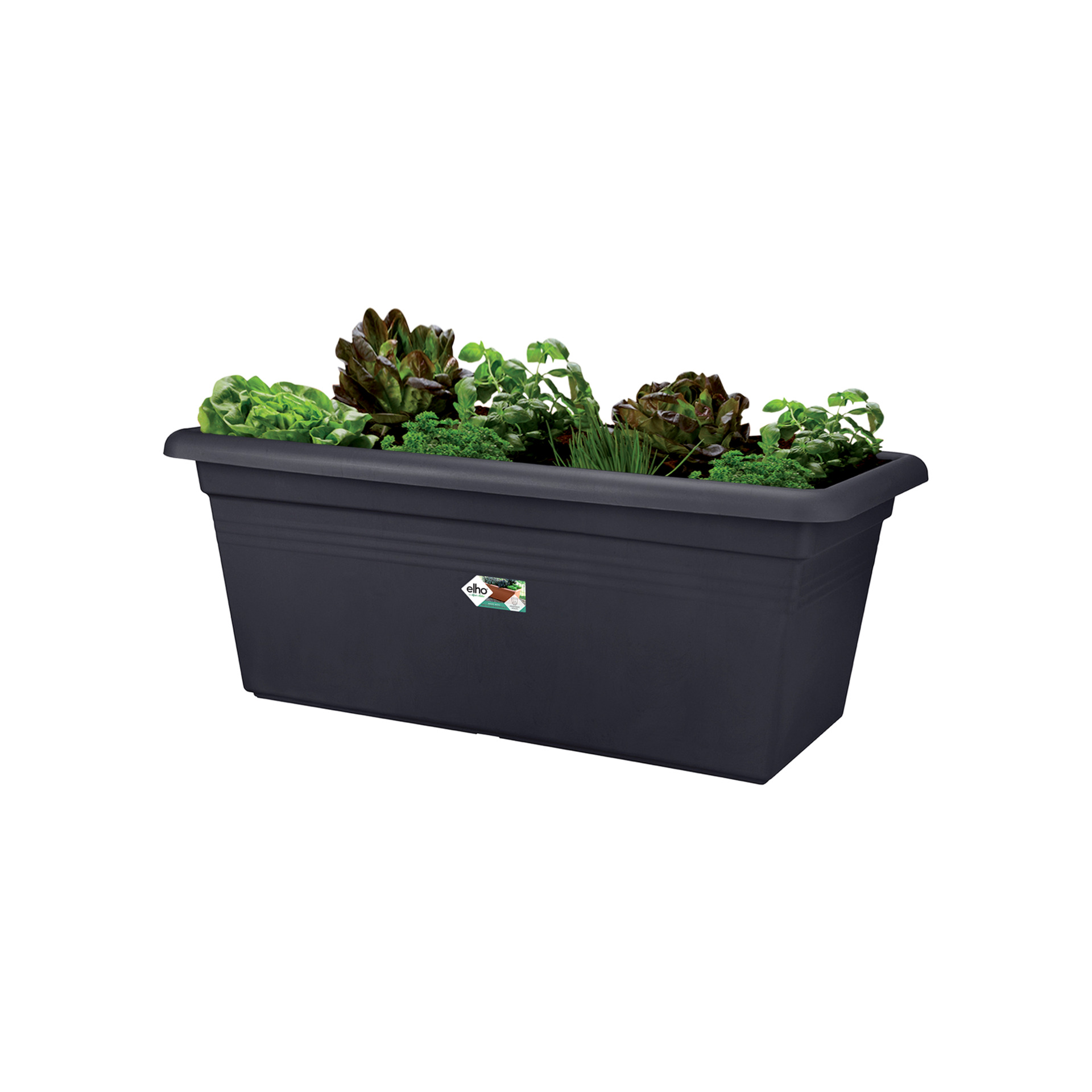 Truhlík Green Basics Garden XXL 60 cm, černá