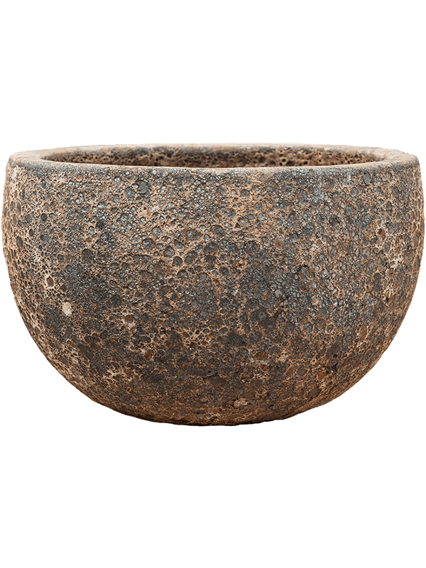 Obal Baq Lava - Bowl Relic Rust Metal, průměr 40 cm