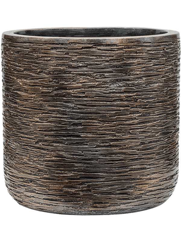 Obal Baq Luxe Lite Universe Wrinkle - Cylinder bronzová, průměr 28 cm