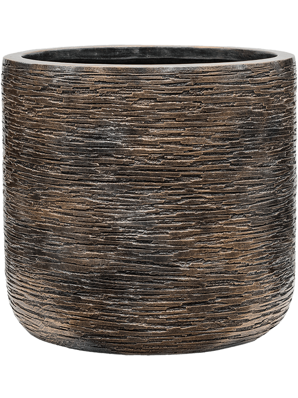 Obal Baq Luxe Lite Universe Wrinkle - Cylinder bronzová, průměr 40 cm