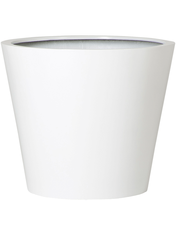 Obal Fiberstone - Bucket M lesklá bílá, průměr 58 cm
