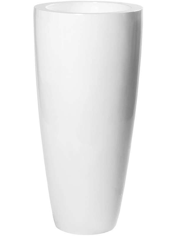 Obal Fiberstone - Dax XL lesklá bílá, průměr 47 cm