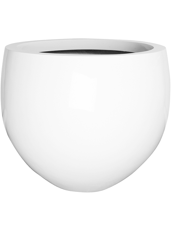 Obal Fiberstone - Jumbo Orb M lesklá bílá, průměr 110 cm