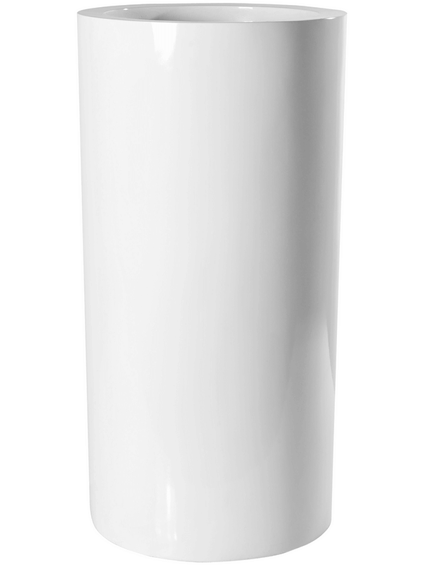 Obal Fiberstone - Klax M lesklá bílá, průměr 30 cm