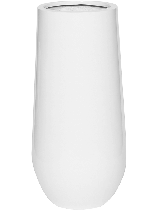 Obal Fiberstone - Nax M lesklá bílá, průměr 35 cm