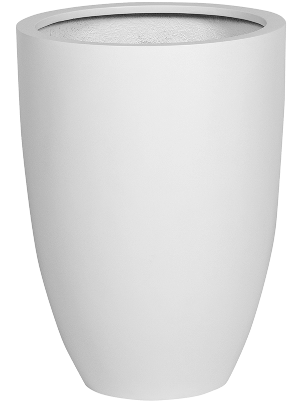 Obal Fiberstone - Ben L matná bílá, průměr 40 cm