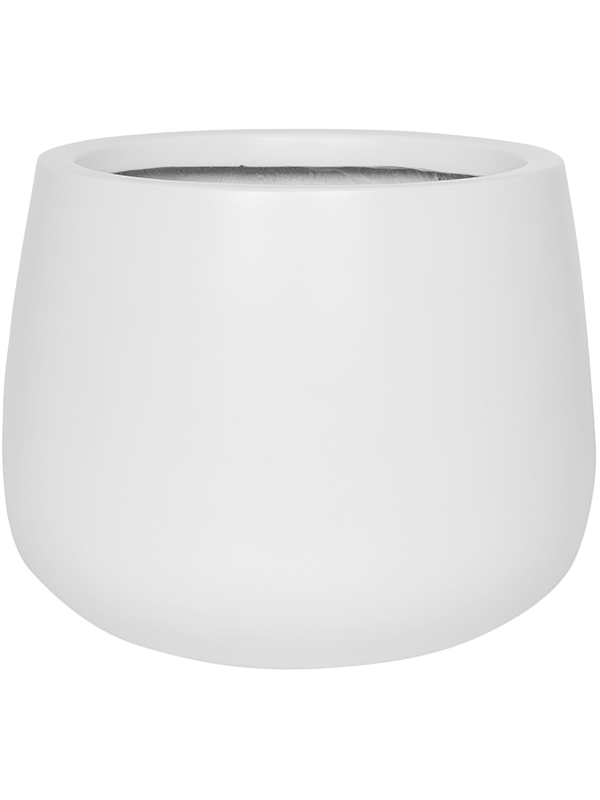Obal Fiberstone - Kevan M matná bílá, průměr 26 cm
