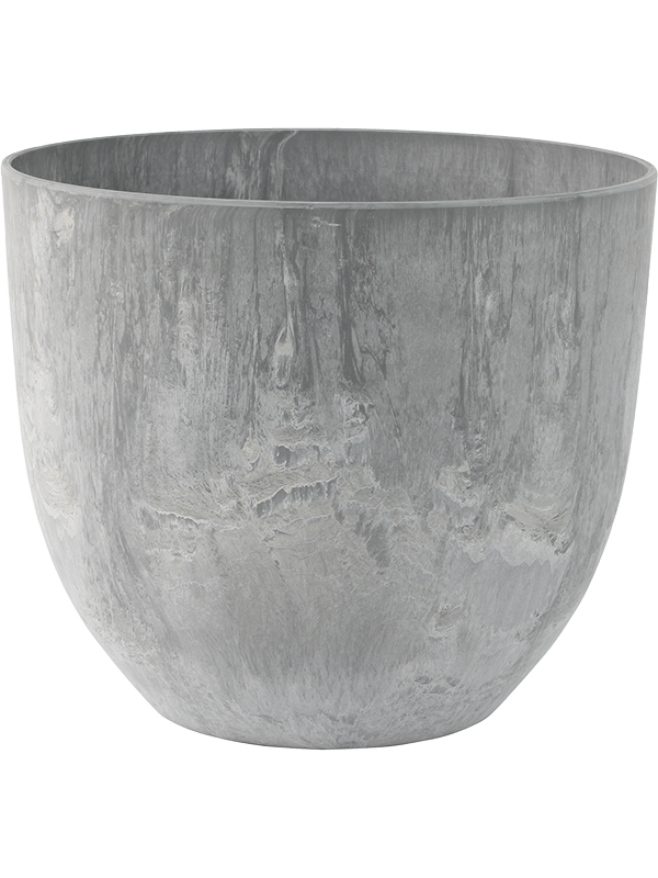 Obal Artstone - Bola Pot Grey, průměr 28 cm