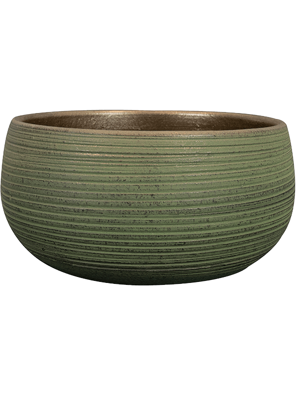Obal Lydia - Bowl Shiny Green, průměr 28 cm