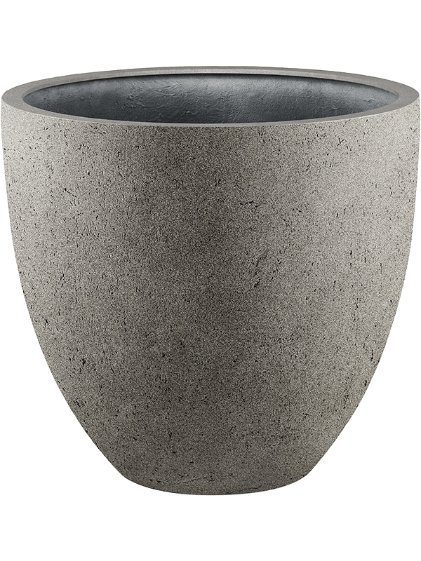 Obal Grigio - Egg Pot Natural-concrete, průměr 32 cm