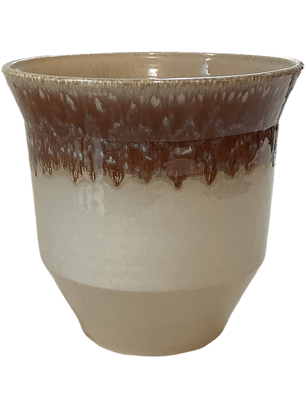 Obal So What - Pot Reactive Natural Brown, průměr 32 cm