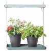 20003 1 lampa pro pestovani light garden 39x26x48 cm antracit