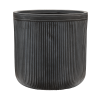 47955 1 obal baq vertical rib cylinder antracitova prumer 40 cm