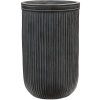 47958 1 obal baq vertical rib cylinder antracitova prumer 30 cm
