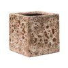 49200 1 obal baq lava cube relic ruzova s glazovanim uvnitr prumer 16 cm