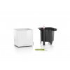 Samozavlažovací květináč Cube Glossy 14 cm, bílá3