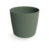 Květináč MILLY ROUND tmavě zelená 14,6 cm