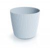 Květináč MILLY ROUND světle šedá 12,9 cm