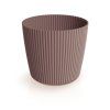 Květináč MILLY ROUND marsala 19,6 cm