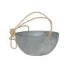Obal Artstone - Fiona hanger grey, průměr 25 cm