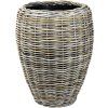 Obal Drypot Obal Rattan - Vase grey, průměr 48 cm
