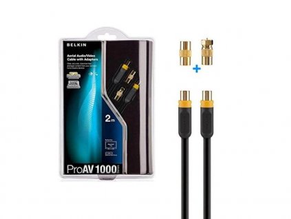 belkin antenni kabel s adapterem proav 1000 series 2m 84795005