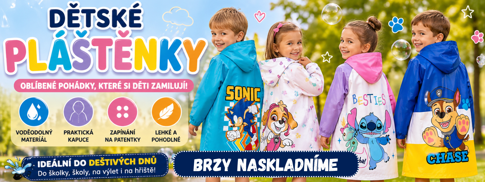 BRZY NASKLADNÍME - konec dubna/začátek května | Garfoo.cz