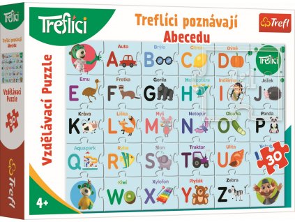 Puzzle vzdělávací - ABECEDA 30 dílků