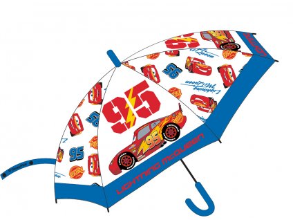 Dětský deštník CARS transparentní automatický