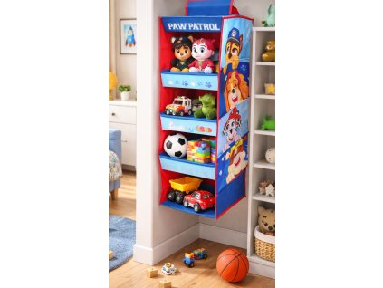 Závěsný textilní organizér TLAPKOVÁ PATROLA