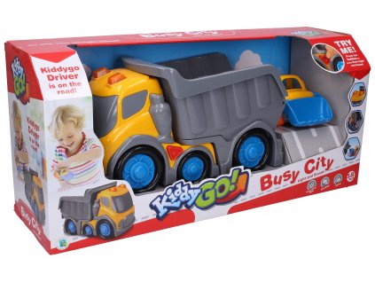 Kiddy Auto sklápěcí s efekty 31 cm buldozer 13,5 cm