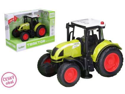 Traktor na setrvačník s efekty 18 cm - Český obal