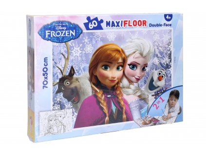 Frozen Puzzle Maxi 60 Elsa a Anna 70x50 cm 2v1