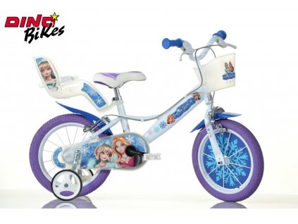 DINO Bikes - Dětské kolo 14"" Snow Queen 2022