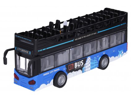 Autobus dvoupatrový vyhlídkový s efekty 28 cm