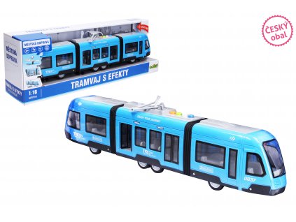 Tramvaj s efekty 44 cm - český obal