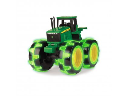 JD Kids Monster Treads John Deere traktor svítící kola 23 cm