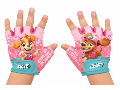 Cyklistické rukavice TLAPKOVÁ PATROLA Skye