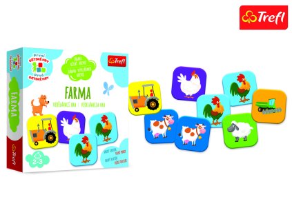 Trefl Hra Toddler ABC - Farma